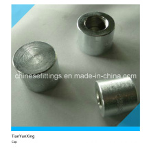 Carbon Steel Pipe Fittings Round Head Forged Female Threaded Cap